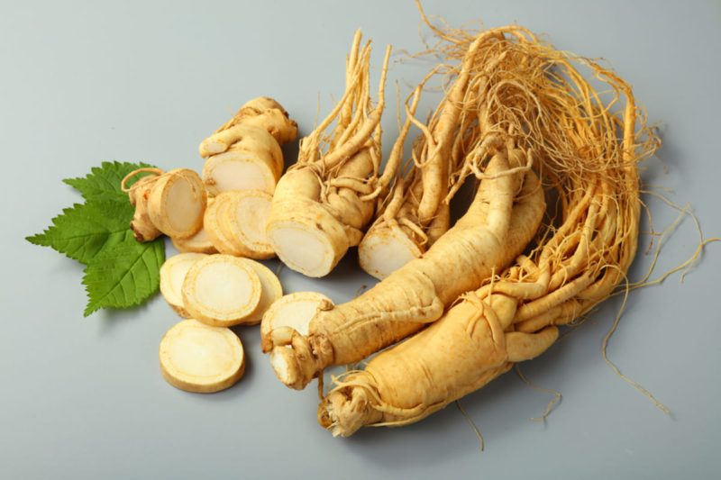 rădăcină de ginseng